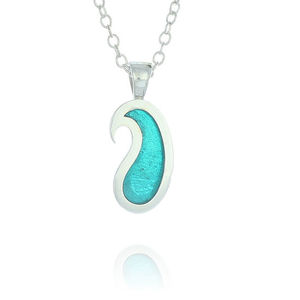 "Paisley Blue" Pendant