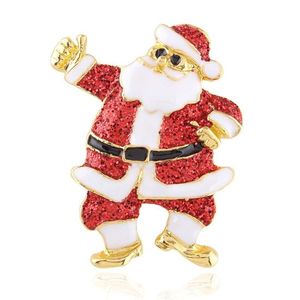 Santa Claus Brooch