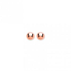 9ct Rose Gold 4mm Ball Stud Earrings 