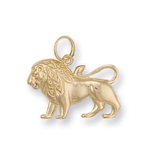 Leo Zodiac, 9ct Gold