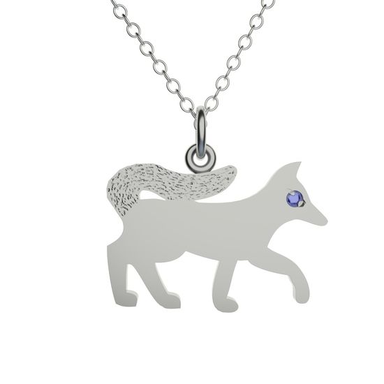 Fox Pendant Necklace