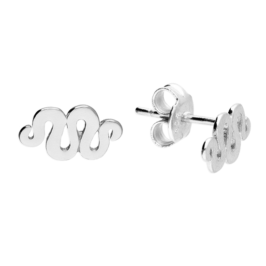 Small Snake Stud Earrings