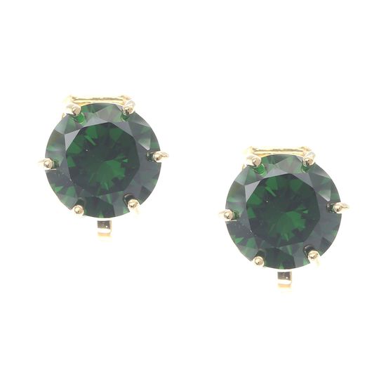 Simulated Green Emerald May Birthstone CZ Crystal...