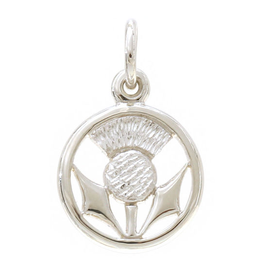 Thistle Charm Pendant