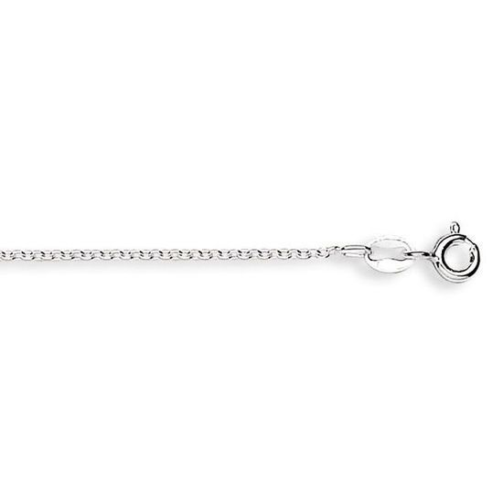 Rolo Silver Chain, 18