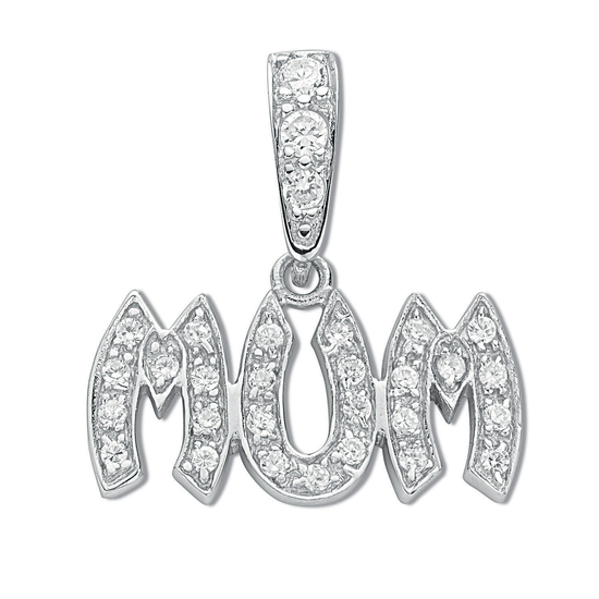 MUM with pavé set CZ