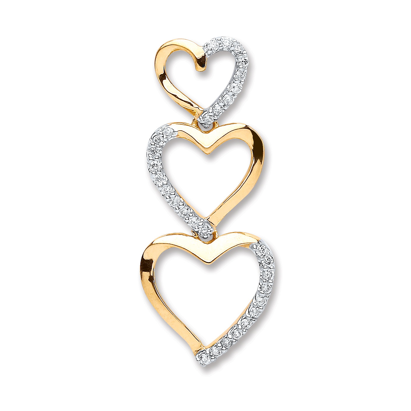 Diamond Heart Pendant